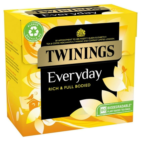 Twinings Everyday Tea 80 Bags (Pack of 4)