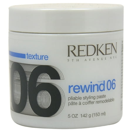 Rewind 06 Pliable Styling Paste By Redken 5 Oz Rewind 06 Pliable Styling Paste By Redken 5 Oz
