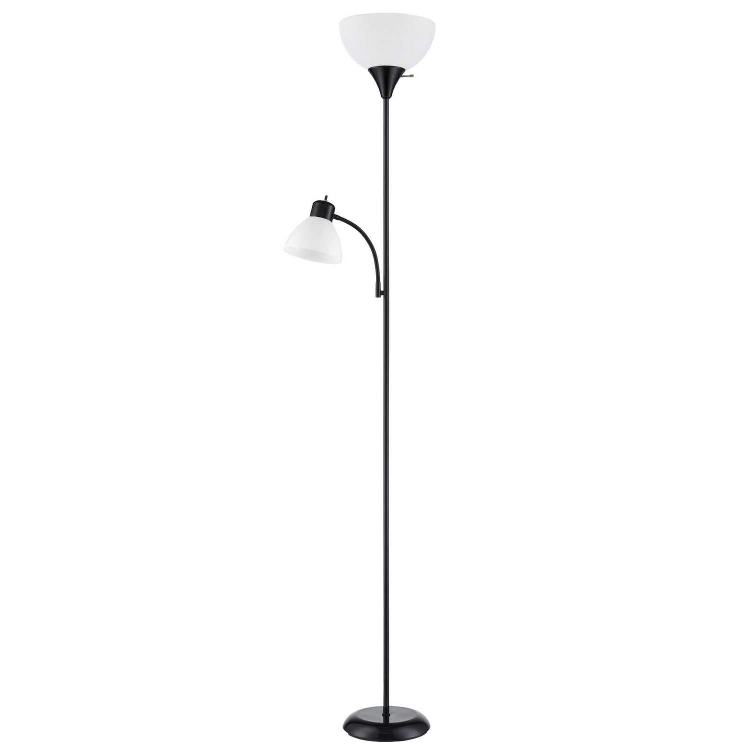 Lampadaire Mainstays avec lampe de lecture Hauteur : 180,3 cm