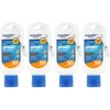 (4 pack) (4 Pack) Equate Sport Sunscreen Lotion with Clip, Broad Spectrum, SPF 50, 1.5 Oz