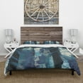 thumbnail image 2 of Designart 'Deep Woods I Indigo' Cottage Duvet Cover Set, 2 of 4