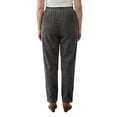 thumbnail image 4 of Turtle Bay New York Womens Pull On Fine Wale Corduroy Pants with covered elastic waist, 4 of 8