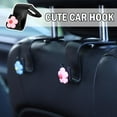 thumbnail image 3 of Tammyyerke Multifunctional Flower Shape Car Hook Cute Car Seat UK Storage Back FR ❄ I8A1, 3 of 5