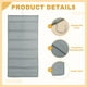 thumbnail image 3 of Organizador Colgante Uxcell, Bolsa de Almacenamiento para Sujetadores, Estantes de Almacenamiento Doble Cara para Ropa Interior y Calcetines, Gris (6+6 Bolsillos), 3 of 7