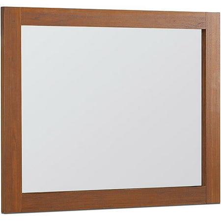 South Shore Up Country Mirror, Wild Walnut