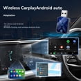 thumbnail image 4 of Adaptador Inalámbrico Carplay 2 en 1, USB Dongle Carplay/Android Auto Smart AI Box, Plug And Play, Carplay con Cable A Inalámbrico B, 4 of 5