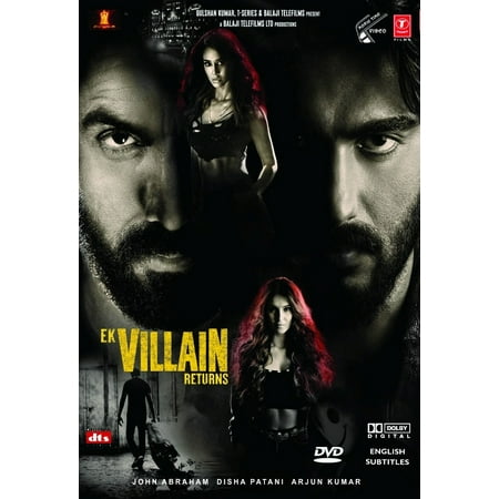 Ek Villain Returns Hindi Movie - Film DVD -English Subtitles(NTSC)