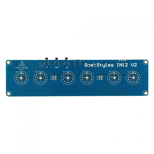 IN14 PCB azul interfaz USB alta precisión DIY tubo de brillo tablero de módulo de reloj digital
