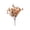 A-Gold, variant on Autumn Violet Bouquet 12 Stems, Artificial Crimson Flowers for Vase, Bold Fall Color for Mantel, Patio, Holiday Tablescape