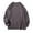 Dark Gray, variant on Crew Neck Sweatshirts Men, Men's Long Sleeve Pullover Sweatshirts Solid Color Oversized Sweatshirts