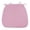 pink, variant on ZZYuan Chair Cushions for Dining Chairs, Thick Seat Cushions for Kitchen Chairs, D-Shaped Chair Pads with Ties and Non Slip Backing