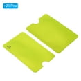 thumbnail image 3 of Uxcell RFID Blocking Sleeves Identity Theft Prevention Credit Cards Secure Protector Holders Sleeves Green 20Pack, 3 of 6