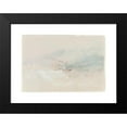thumbnail image 2 of Joseph Mallord William Turner 24x18 Black Modern Framed Museum Art Print Titled - A Packet Boat off Dover (C. 1836), 2 of 5