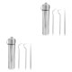 thumbnail image 2 of Yuarrent 3 piezas de palillos de con soporte para adultos y personas mayores, organizador de herramientas para , viajes de oficina, regalos de Plata 2Conjunto, 2 of 6