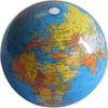 Rotating Globe, Blue, Prodcut Size: 4.17" in diameter