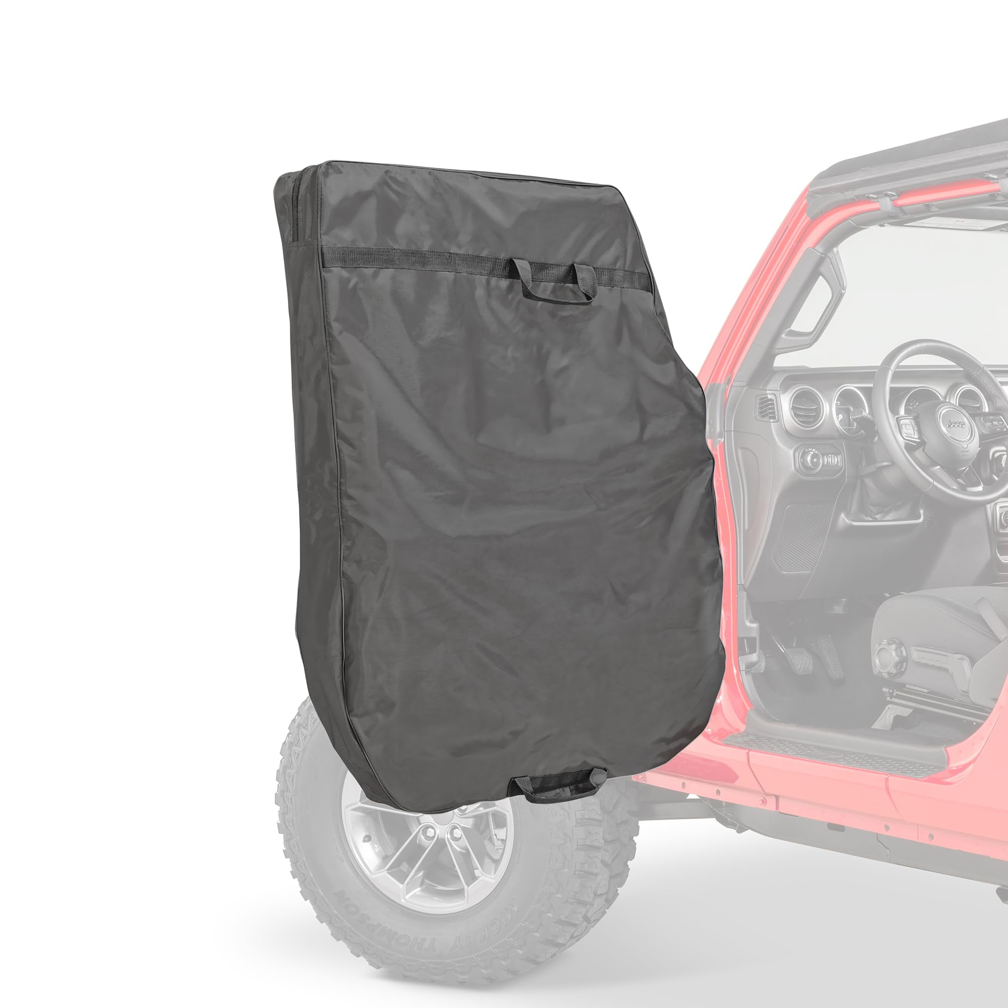 Hooke Road Cargo Basket Rack For Jeep Wrangler JLU 2018-2025 – Rear Trunk Storage Carrier Tray, Hardtop & Sky One-Touch