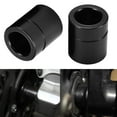 thumbnail image 4 of 2 espaciadores de cubo de rueda delantera de motocicleta para CRF 250L 201, reemplazo de palanquilla CNC Negro, 4 of 9