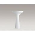 thumbnail image 4 of Kohler K-2362-8-0 Cimarron Pedestal Bathroom Sink with 8 in. Widespread Faucet Hole - White, 4 of 4