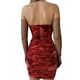 thumbnail image 5 of SAYOO Vestido ajustado para mujer, sin mangas, con estampado de flores, plisado, ajustado, de verano, minivestido de tubo para cóctel SAYOO  moda, 5 of 6