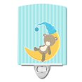 thumbnail image 1 of "Treasures Baby Boy Bear Luz nocturna de cerámica, luna, azul, 6"" x 4""" Caroline's Treasures BB8612CNL, 1 of 1