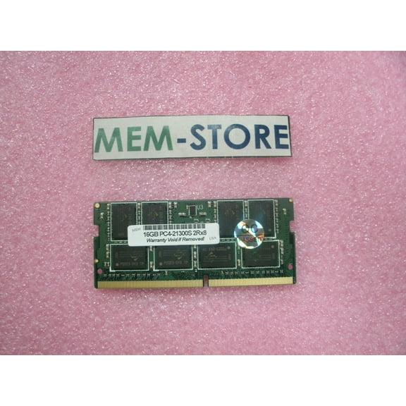 4VN07AA 16GB DDR4 2666MHz SODIMM Memory ZBook 15v G5, 17 G5 Mobile Workstation (3rd Party)