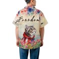 thumbnail image 5 of Freedom Exotic Shorthair on Independence Day 4th of July Hawaiian Shirt Breathable Summer Unisex Merch Cat Lover Kitten Owner Gifts - 01005, 5 of 6