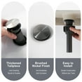 thumbnail image 6 of WOWOW  Bathroom Sink Drain with Lift Rod, Brushed Nickel Sink Drain with overflow, 6 of 6