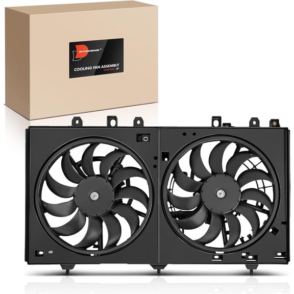 A-Premium Engine Radiator Cooling Fan Assembly with Brushless Motor Compatible with Select Subaru Models - Outback/Legacy 2020 2021 2022 2023 2024, 2.5L - Replace# 45121AN00A, 45121AN01A
