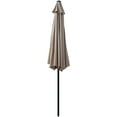 thumbnail image 3 of AbbLe 9 Feet Crank & Tilt Patio Umbrella-Tan, 3 of 5