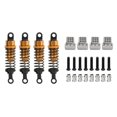 thumbnail image 1 of 4Pcs 64MM Metal Shock Absorber Damper with Shock Mount for WPL RC Car Upgrade PartsGold, 1 of 4