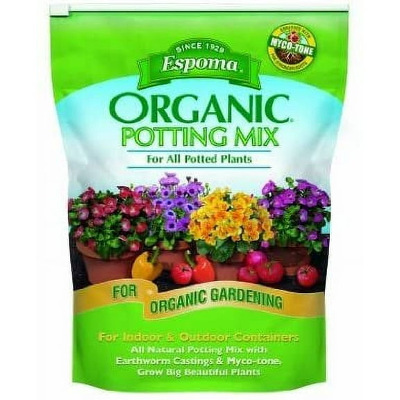 Espoma Organic Potting Mix - All Purpose Soil - 4 Quart