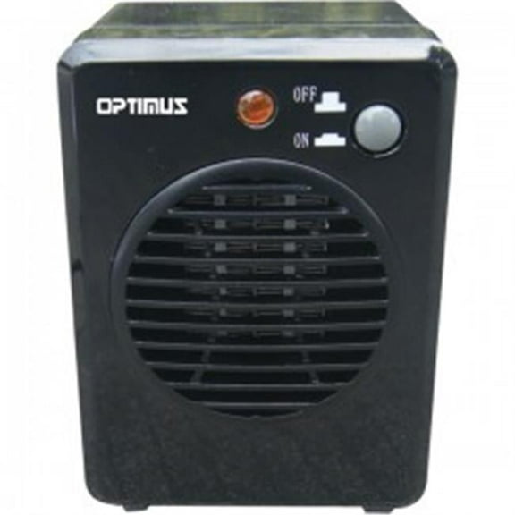 Optimus Black Heater Portable Mini Ceramic 300W Heating