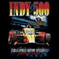 thumbnail image 2 of Juniors Indy 500 Distressed Red and Yellow Racing Car Sweatshirt, 2 of 4