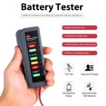 thumbnail image 2 of Graflsoa 12V Digital Car Battery Analyzer - Quick & Accurate Auto Diagnostic Tool for Battery Health, Charging System, and Alternator Testing, 2 of 6