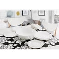 thumbnail image 4 of Vajilla Completa Familiar Blanca + Bowl Ensaladera, 19 Piezas para 6 Personas, Vidrio Opal con Diseño Relieve Líneas en Borde, Hecho en Francia, 4 of 7