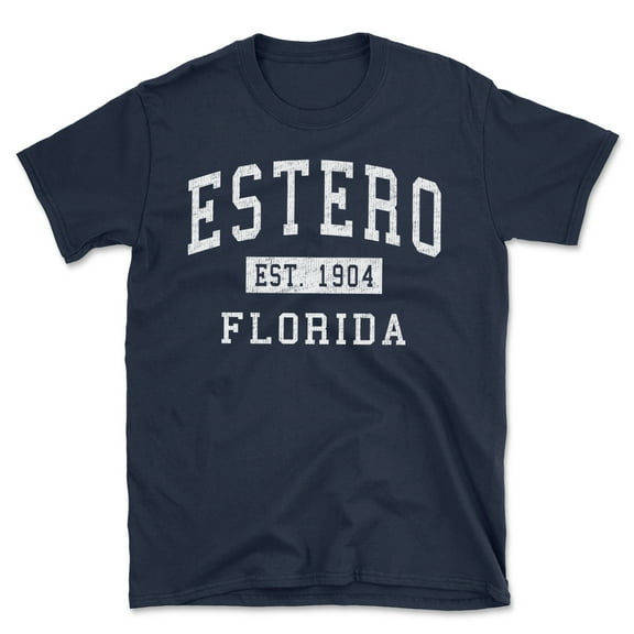 Estero Florida Classic Established Men's Cotton T-Shirt