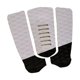 thumbnail image 5 of 3 almohadillas de tracción para tabla de surf, almohadillas de cola EVA antideslizantes para deportes acuáticos Negro Blanco 31x30cm, 5 of 9