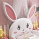 thumbnail image 5 of Pink Princess Bed For 3 To 16 Years Old Children Solid Wood Furniture Cute Rabbit Shape Bedroom Girl Kids Bed With Guardrail My Lux Decor Round, 5 of 16