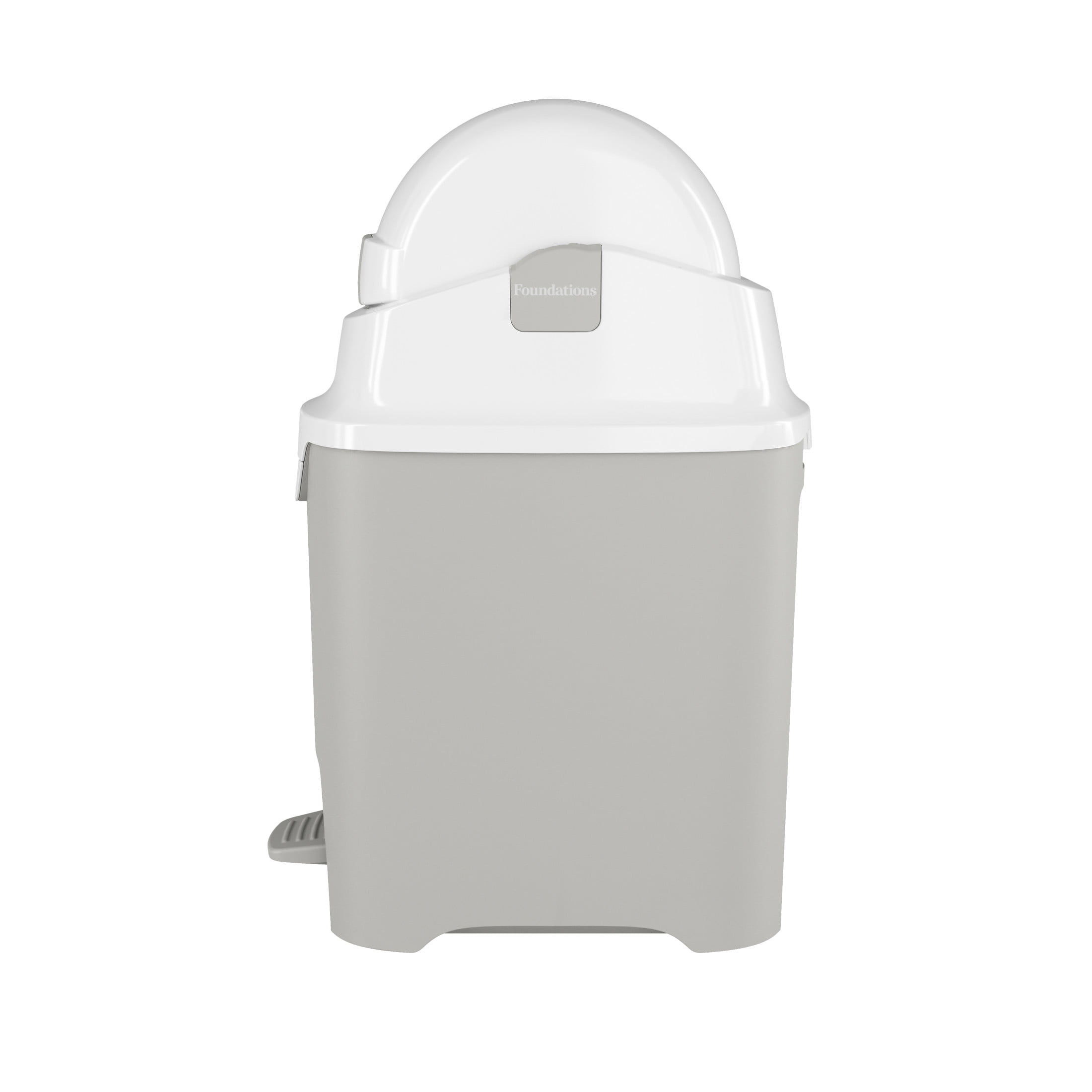 Foundations Premium Hands-Free Small Diaper Pail