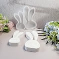 thumbnail image 2 of Easter Bunny Silicone Mold Double Rabbit Ornaments Mould Long Eared Rabbit Plaster Ornaments Home Decoration Mold, 2 of 5