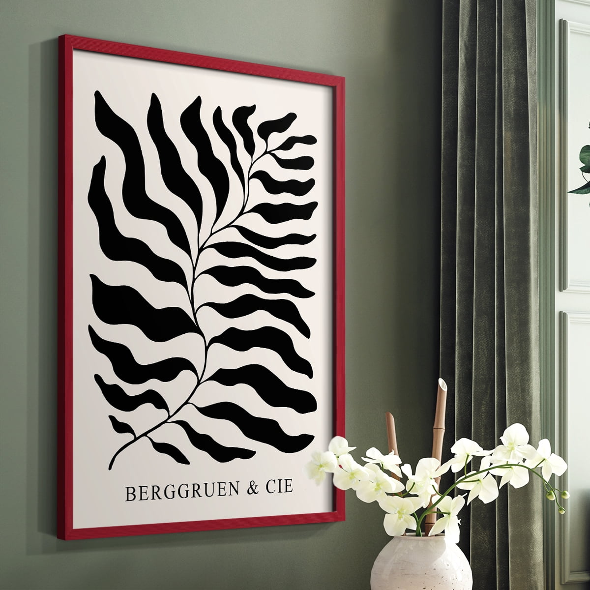 Matisse LII Framed Print - Solid Wood