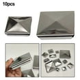 thumbnail image 5 of Protective Stainless Steel Pyramid Column Cover Premium Material Suitable for 0 3 1 3mm Square Tubes 80mm/100mm OD, 5 of 5
