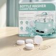 thumbnail image 4 of Dianli 36 Count Bottle Cleaning Tablets Cleaning Tablets for Feeding Bottles Removes Milk Residue and Buildup Deep Cleaning Formula for Daily Bottle Maintenance, 4 of 5