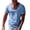 a-145Blue29, variant on Mens Oversized Deep V Neck Distressed Solid Color Short Sleeve Tee Slim Fit Beach Daily Outdoor Casual Shirts For Daily Wear Soft Top Blue XL