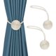 thumbnail image 1 of Juego de 2 alzapaños magnéticos para cortinas decorativas, cuerda de suspensión moderna para cortinas finas o transparentes (beige) Xemadio YQ-2359, 1 of 5