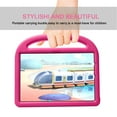 thumbnail image 4 of Kid-Proof Case for Fire HD 10 & Fire HD 10 Plus Tablet(11th Generation, 2021 Release) Case with Screen Protector, Allytech Light Weight Shockproof Kickstand Protective Child-Friendly Cover, Pink, 4 of 9