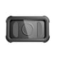 thumbnail image 1 of Inteprter Soporte para teléfono de ducha ABS, resistente al agua, a prueba de niebla, 360 grados, Universal, montado en la pared, accesorios Almacenamiento y organización del hogar Negro, 1 of 6