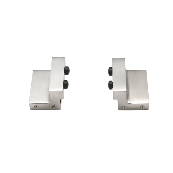 Miseno Mbdh0695 Standard Barn Door Flat Rail Stop - Stainless Steel