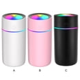 thumbnail image 3 of Injueey Difusor de aceite con alimentación USB con luz nocturna LED tamaño pequeño para humidificación a Electrodomésticos rosa, 3 of 6