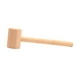 thumbnail image 5 of Martillo artesanal de cuero de madera, martillo para estampado de cuero, accesorios profesionales sólidos, mazo de tallado para carpintería de cuero, 5 of 8